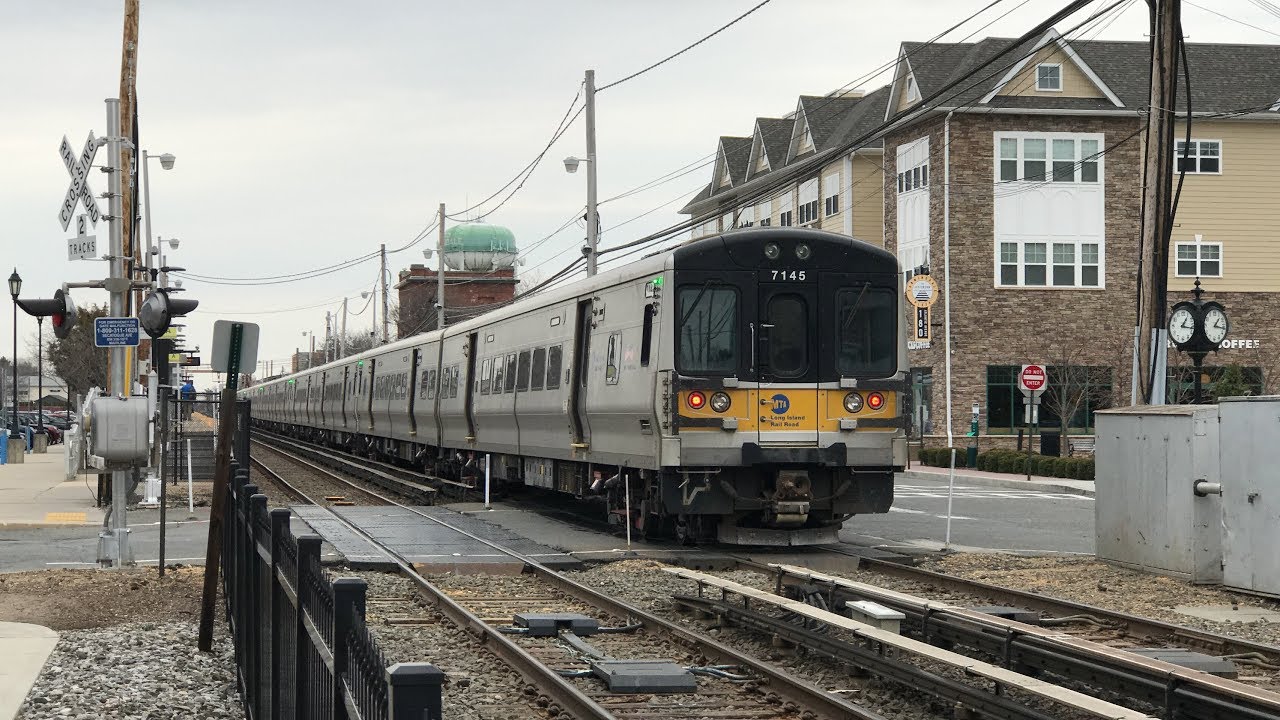 LIRR Bombardier M7 Mitsubishi Electric (MELCO) AC Traction Motor Sound Recording (3/29/19)