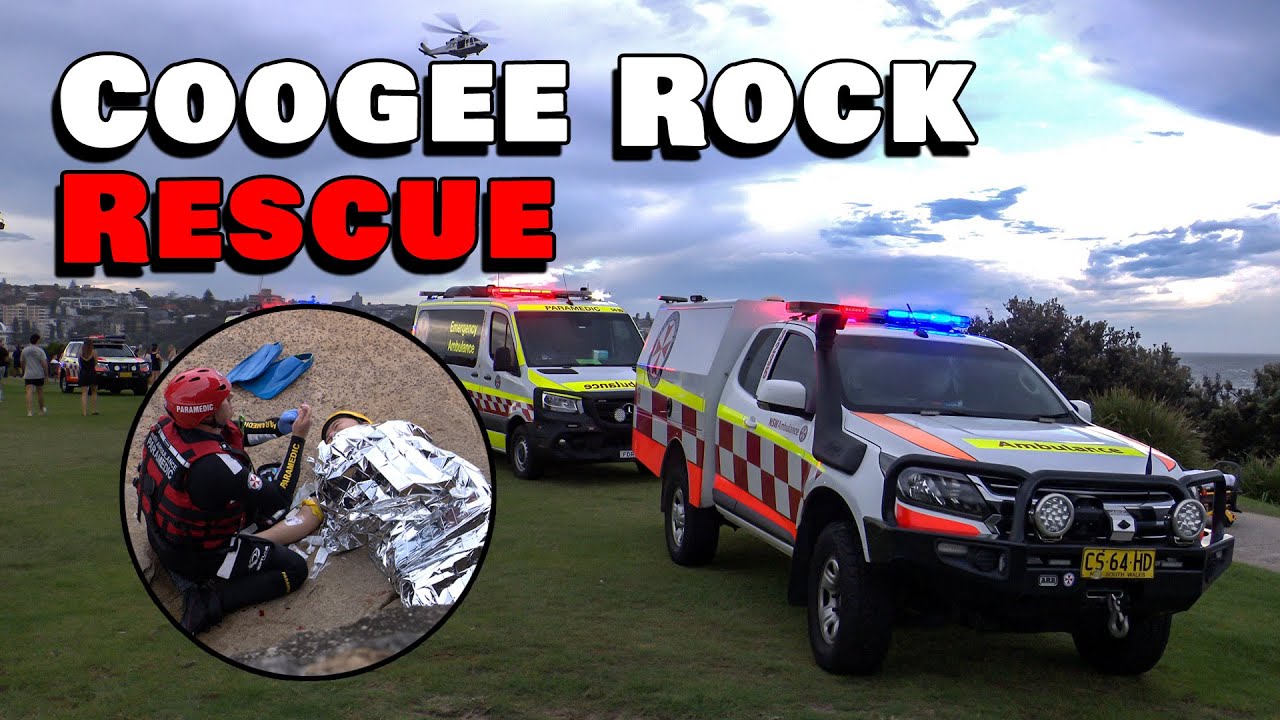 Man rescued from rocks in Coogee, NSW