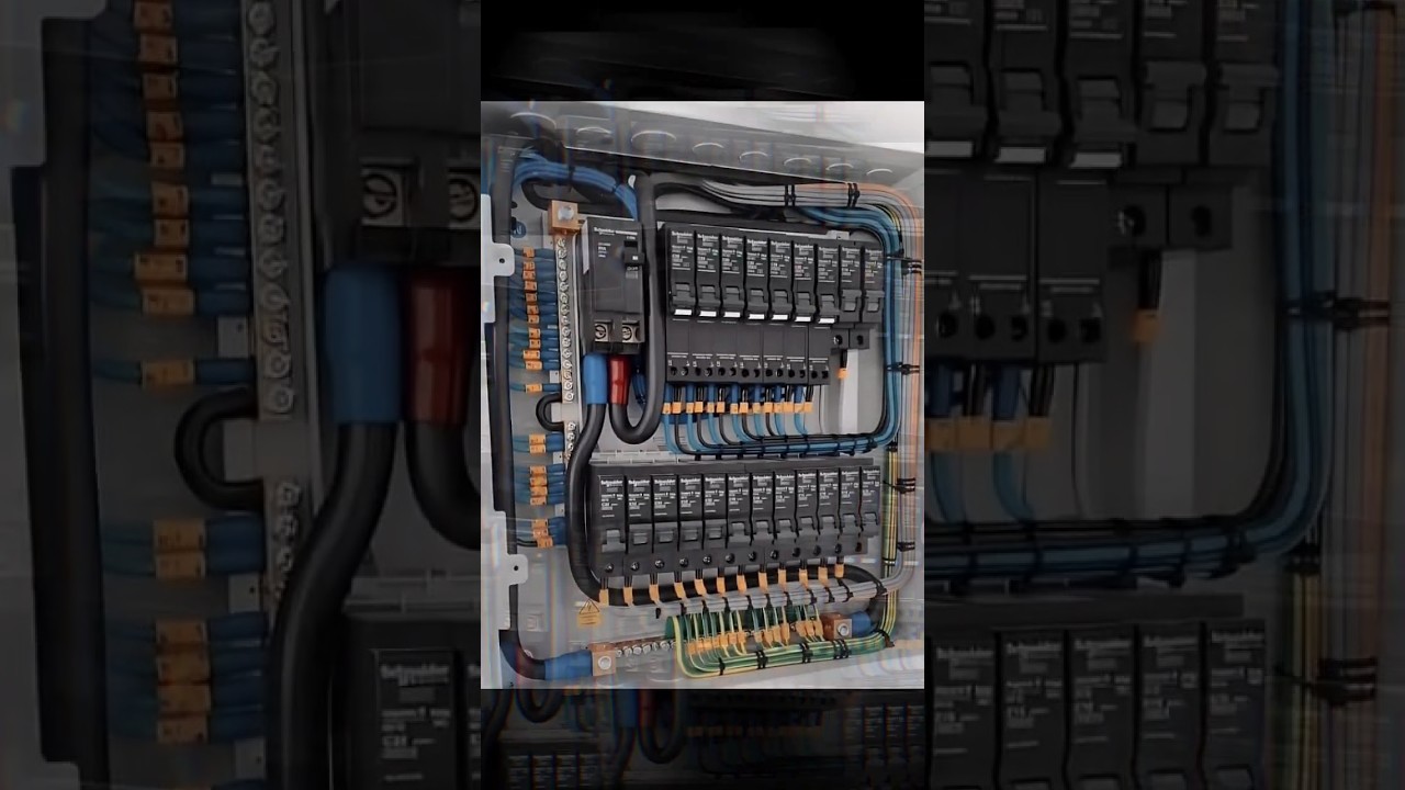 ⚡ Powerful High Voltage MDB to SDB Connection | TP MCCB, MCB, MCCB, RCB & RCCB Wiring 