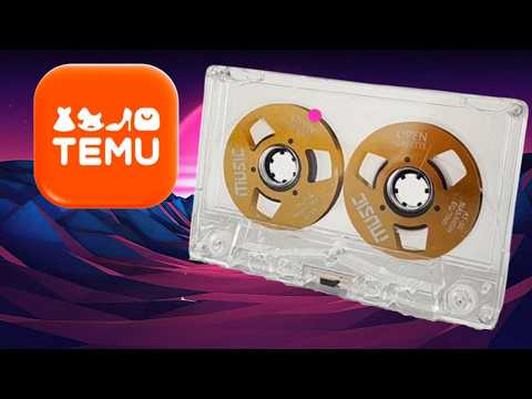 I Found This Blank Cassette on Temu!