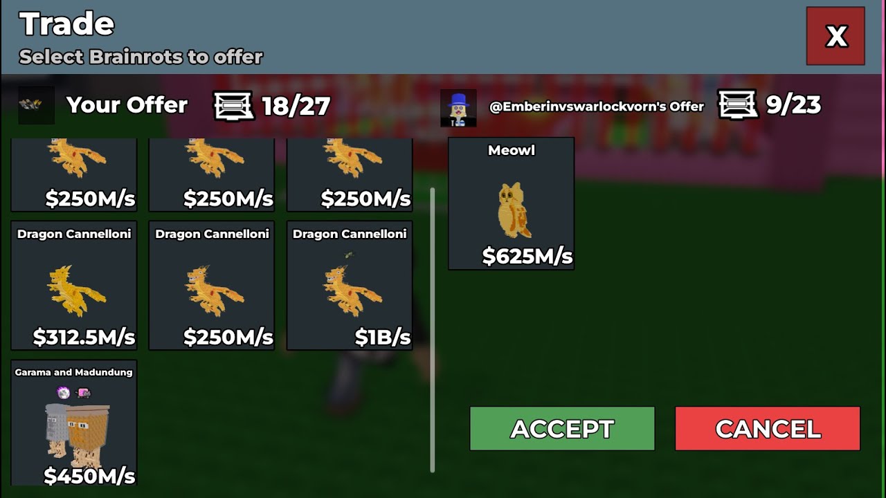 STEAL A BRAINROT LIVE (TRADING AND GIVEAWAYS)