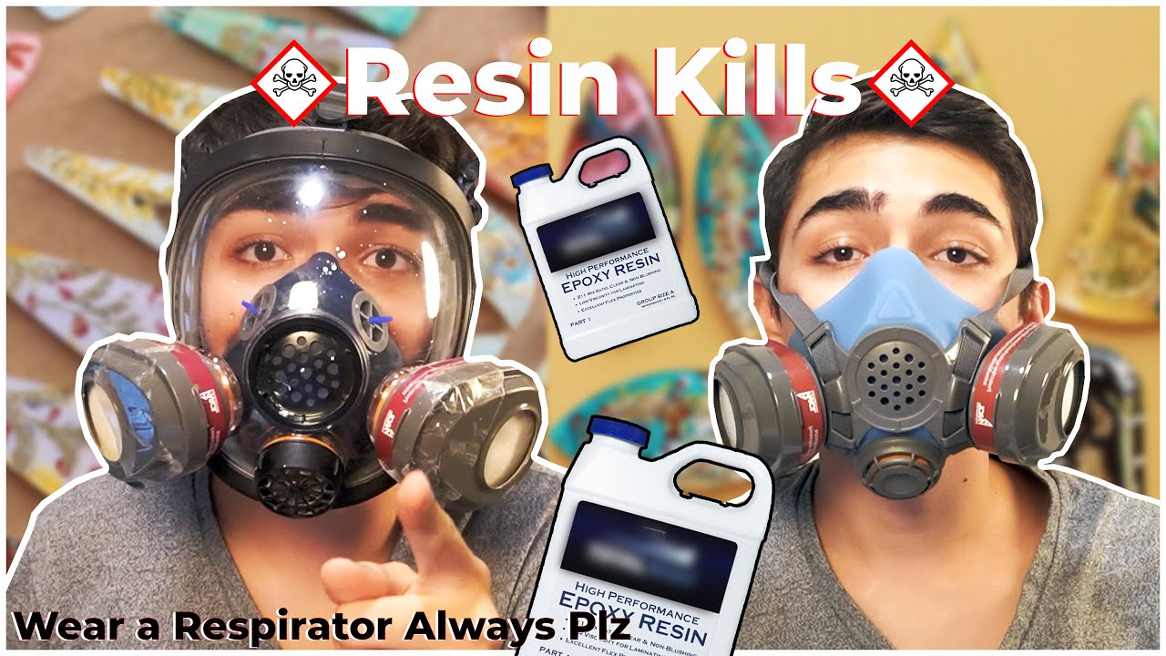 Respirator for Working with Craft Resin epoxy