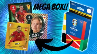 SIGNATURE STICKERS! TOPPS EURO 2024 MEGA BOX!