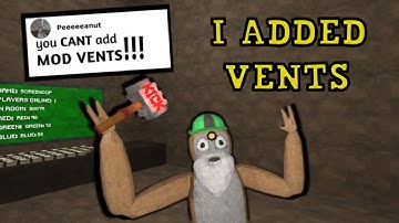 I added MOD VENTS To my Game! | GorillaTag