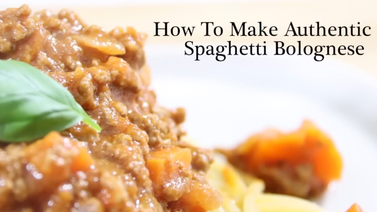 Authentic Spaghetti Bolognese (HowToBasic in MiDi) - YouTube