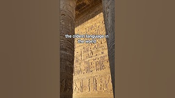 What Is the Oldest Language on Earth?