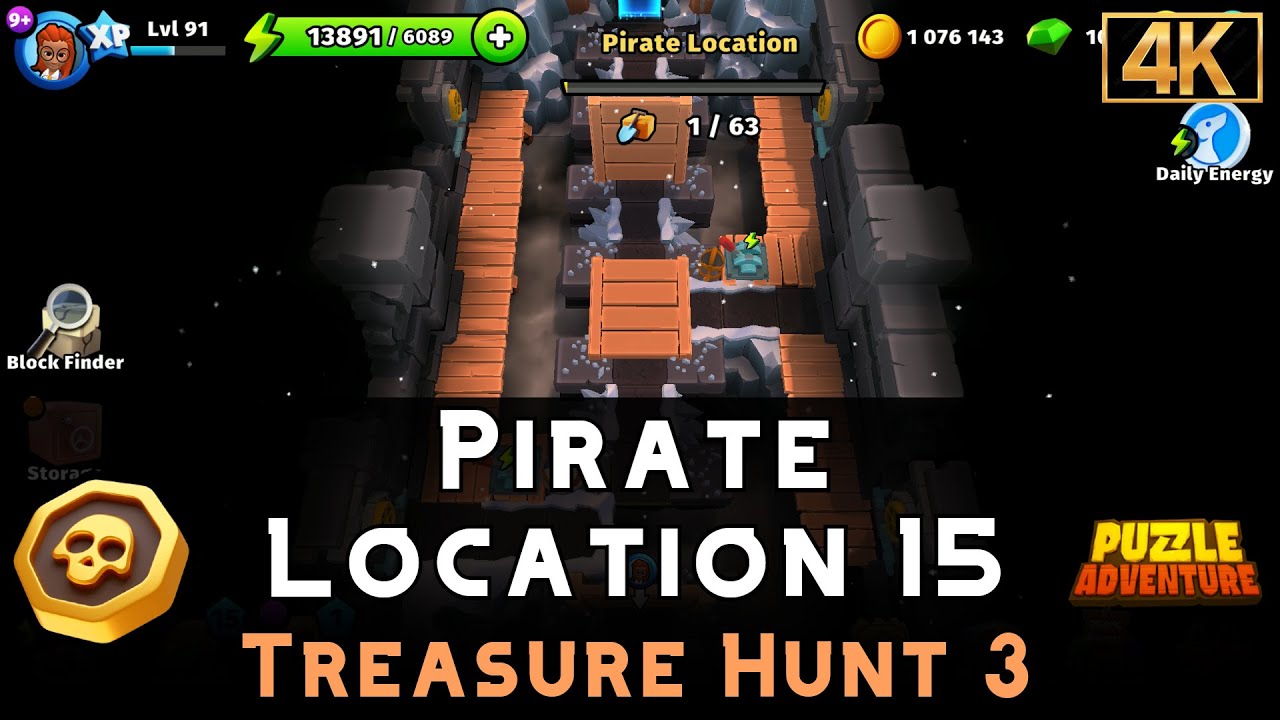 Pirate Location 15 | Treasure Hunt 3 | Puzzle Adventure - YouTube