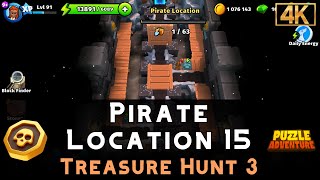 Pirate Location 15 | Treasure Hunt 3 | Puzzle Adventure