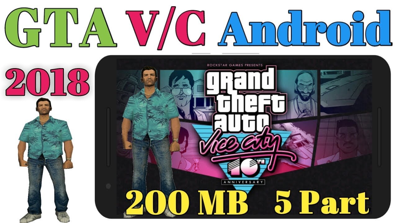 200 MB GTA Vice City Full Android Game Compressed 5