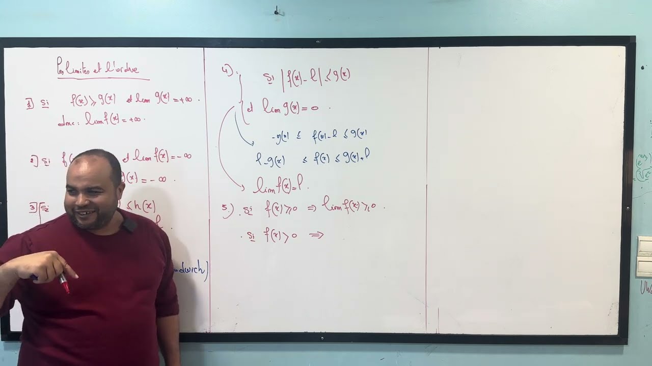 04 . Calcul des limites 1bac sm et exp - limites à parametre m  - techniques et astuces - partie 04