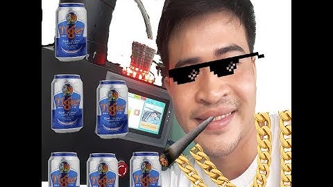 Máy rót bia tự động / Automatic beer filling machine