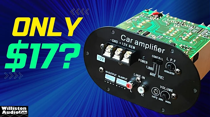 Amazon's Cheapest Subwoofer Amplifier