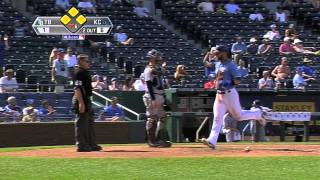 2013/08/26 Royals' five-run sixth