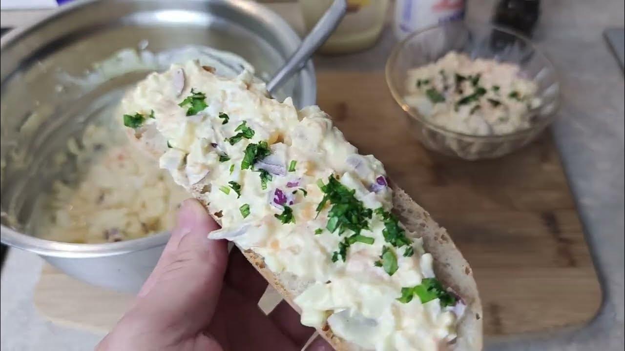 Easy egg salad recipe YouTube