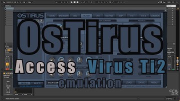 OsTirus (Free Access Virus Ti 2 emulation) - Demo by Crazik