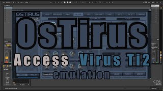 OsTirus (Free Access Virus Ti 2 emulation) - Demo by Crazik