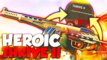 MUST UNLOCK NEW HEROIC! (Thrive II) - Call of Duty WW2 Heroic PPSH "Thrive II" Gameplay!