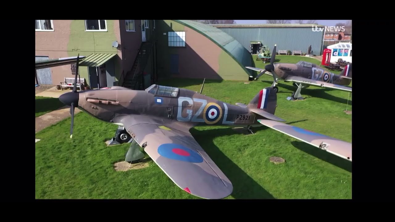 When ITV News came to the Kent Battle of Britain Museum - 12th March 2024