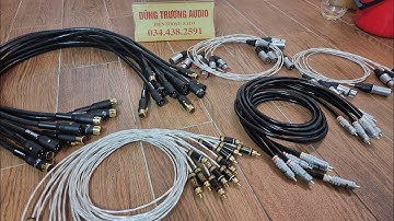 dây tín hiệu av lõi bạc thụy điển , dây av mạ bạc quân sự , dây canon đực cái bãi nga mạ bạc