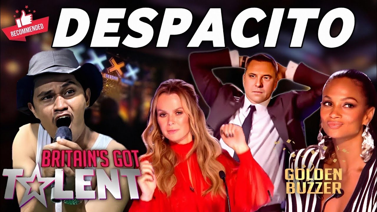 Despacito - Luis Fonsi Cover Song Made Jury Dancing This Man Performance Audition In BGT