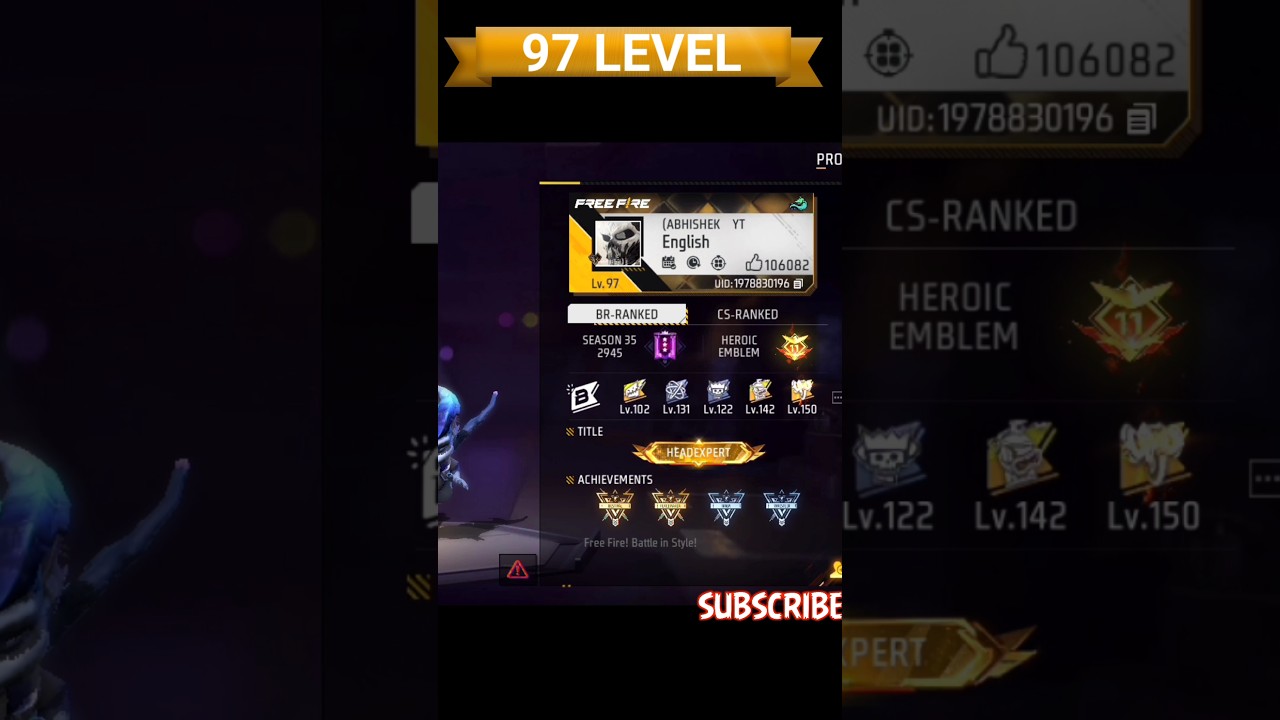 97 Level Player send me request 🥵