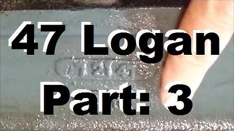 47 Wards Logan Lathe Part: 3 Spindle Out - Tooling Crafted Channel