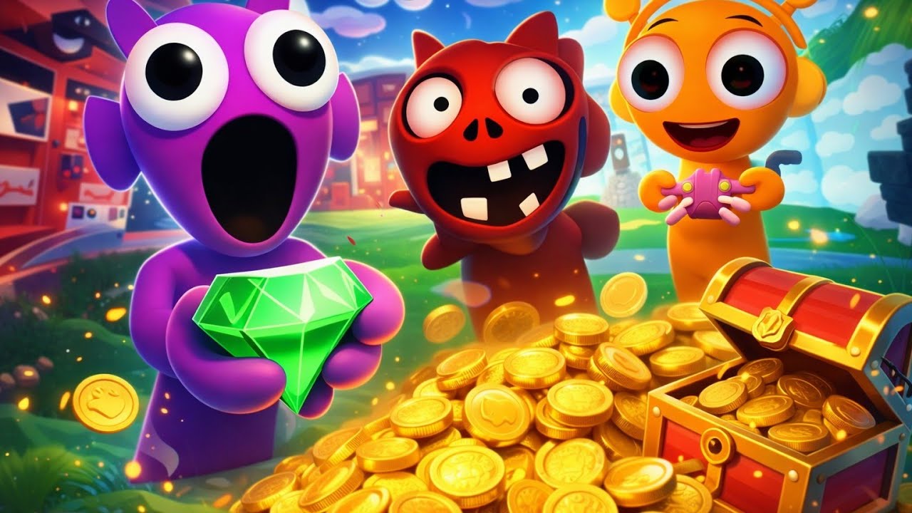 run away if you can, Escape the SPRUNKI Obby RUN = game Roblox. 