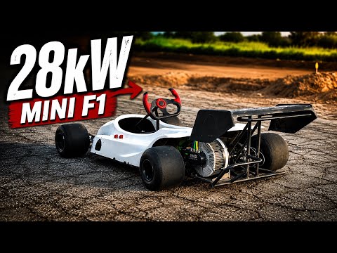 I built a MINI F1 CAR! (72V 28kw)