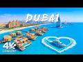 Dubai 4K Aerial 🇦🇪 🏝️ Futuristic Skyline, Palm Jumeirah, Luxury Coastlines & Luxury Desert Paradise
