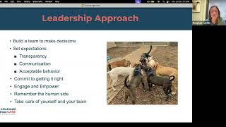 Leadership through Lifesaving and Euthanasia Process - MMBC June 2025