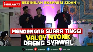 Sholawat | Nyanyi Lagu Mughrom Bareng Valdy Nyonk Versi Suara Tinggi | Beginilah Ekspresi Zidan