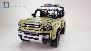 LEGO Technic 42110 Land Rover Defender - Unboxing & Speed Build