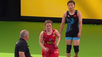 World Cup Final • WW 76Kg • Anastasiia OSNIACH SHUSTOVA (UKR) vs. Juan WANG (CHN)