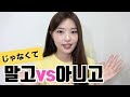 「ーじゃなくて」 말고vs아니고どっち？ #97