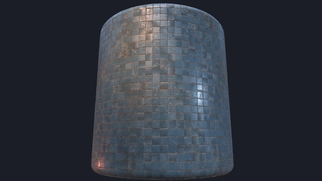 Substance designer broken tile - YouTube