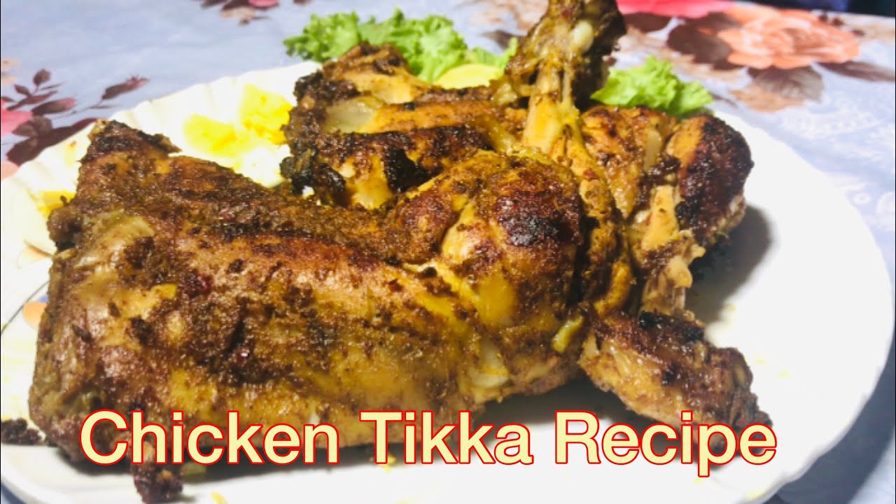 Fried Chicken Tikka Recipe Chicken tikka in pan easy & spicy chicken