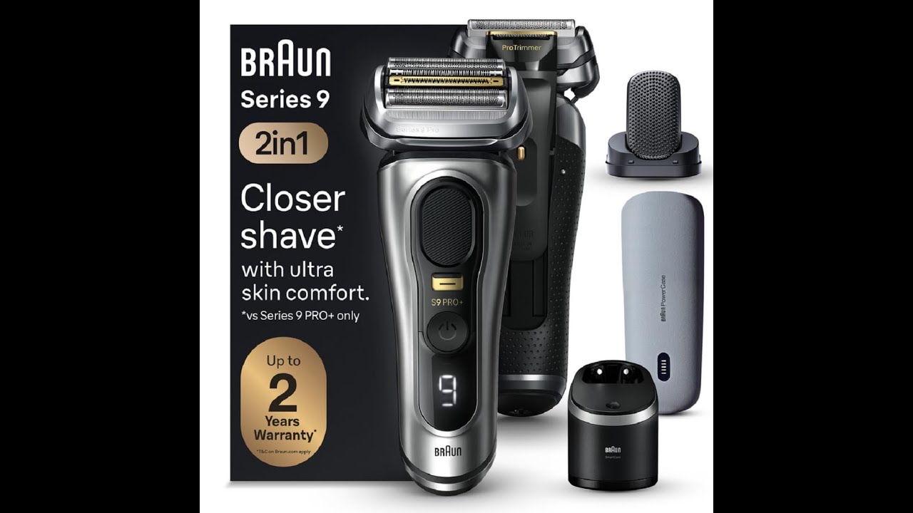 Pre-prime deals: Braun Series 9 PRO+ Review | 5 Pro Shave Elements & SmartCare Center Shaving Kit!