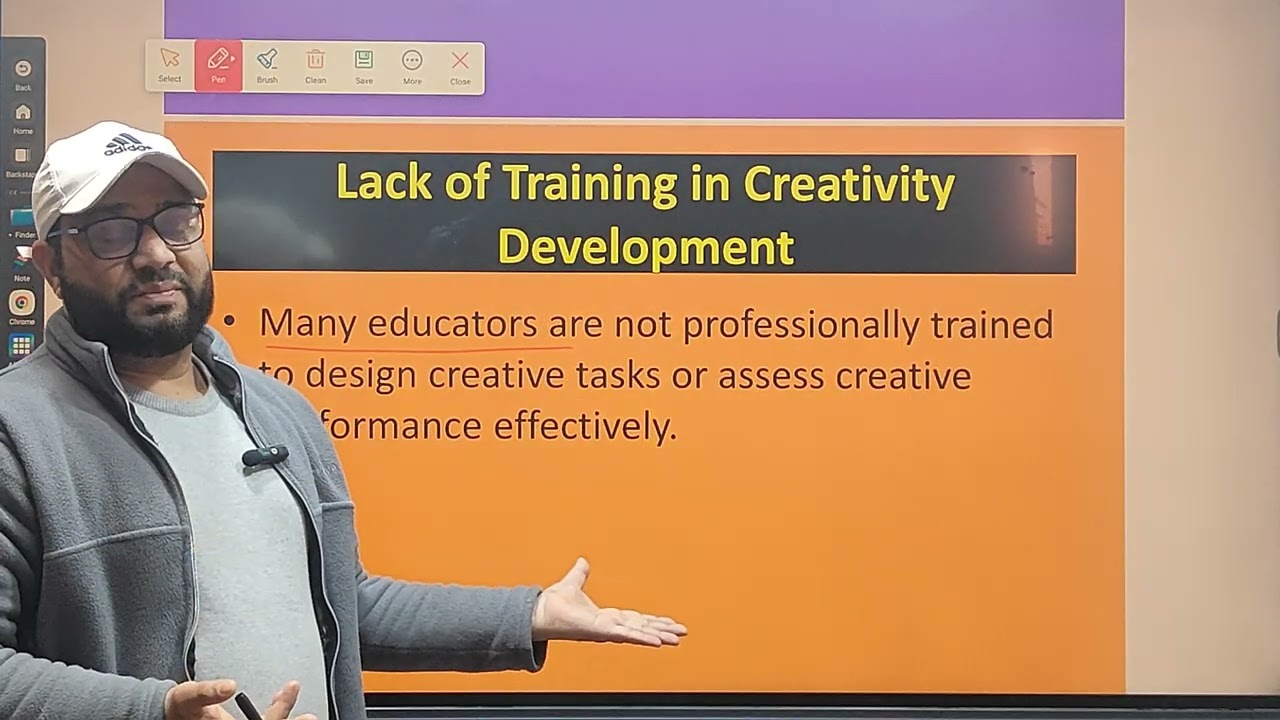 CHALLENGES FACED BY EDUCATORS IN FOSTERING CREATIVITY BG 6TH SEMESTER EDUCATION 