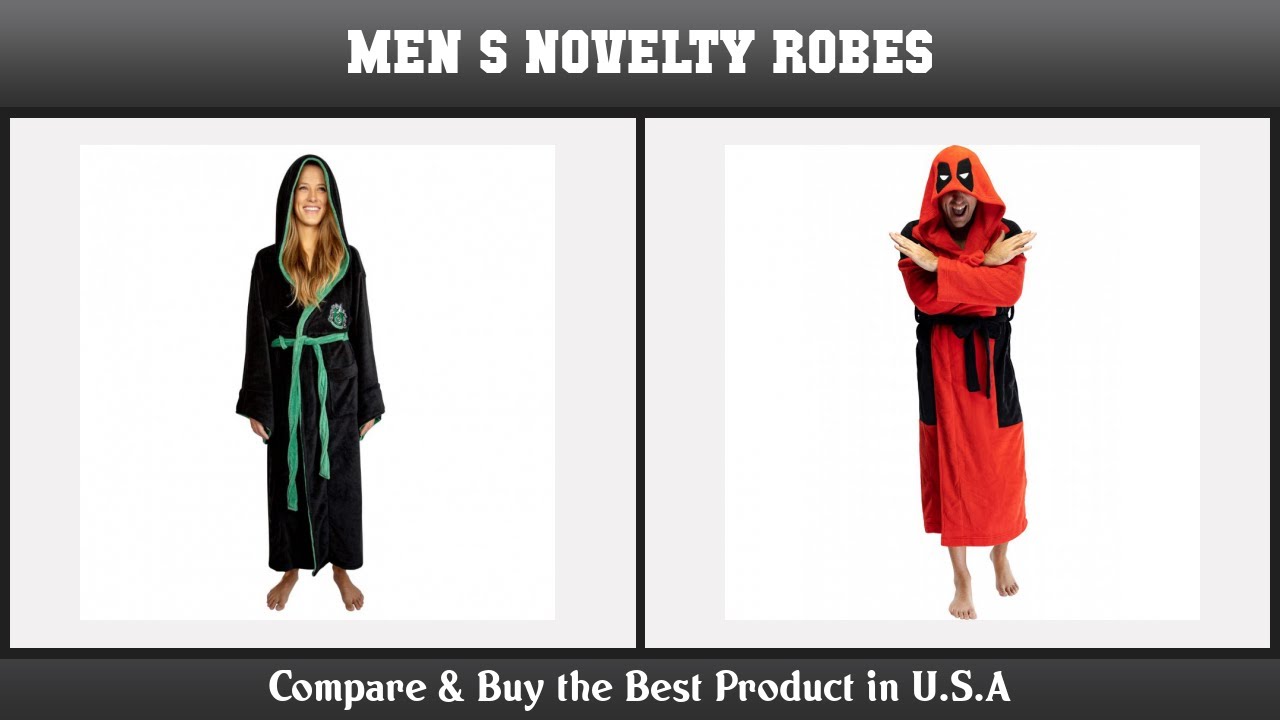 Top 10 Men's Novelty Robes to buy in USA 2021 | Price & Review