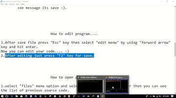 Dosbox using rules for prolog code edit,run,load