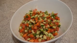 Web chef, kimberly turner, from http://cookingwithkimberly.com shares
with you how to make cucumber & persimmon tomato salsa! * recipe blog
post: http://co...