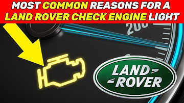 Check Engine Light Most Common Reasons On A Land Rover/Range Rover  - How To Reset