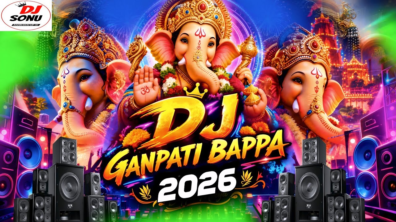 Ganpati New Dj Song 2026 | Dj Remix Ganesh Chaturthi | Ganpati Bappa morya ( Dj Gana 2026 ) Viral