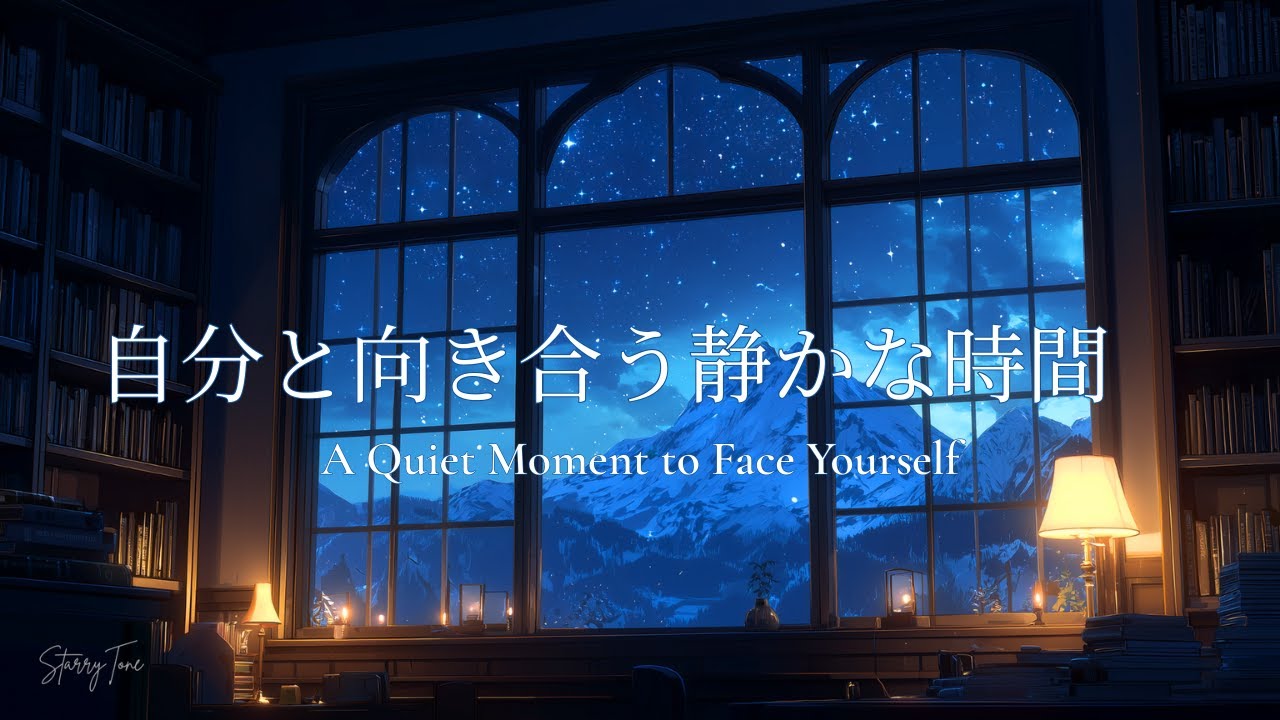 【ピアノBGM】自分と向き合う静かな時間｜作業・読書・リラックス用BGM｜A Quiet Moment to Face Yourself