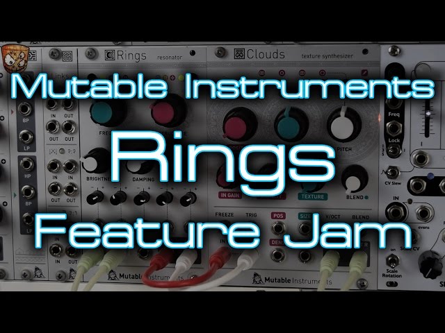 Mutable Instruments - Rings *Feature Jam* - YouTube