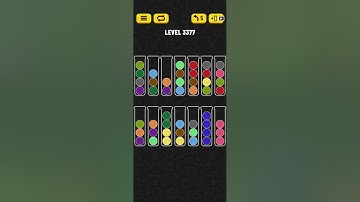 Ball Sort Puzzle Level 3377