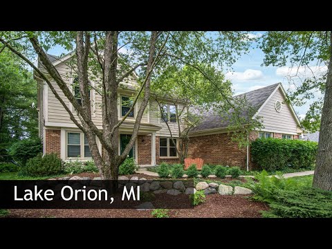 289 Indian Trail, Lake Orion, MI home video tour