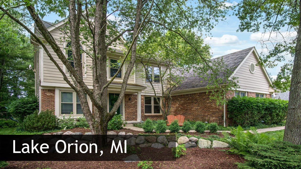 Tour of 289 Indian Trail Lake Orion, MI Real Estate & Homes YouTube