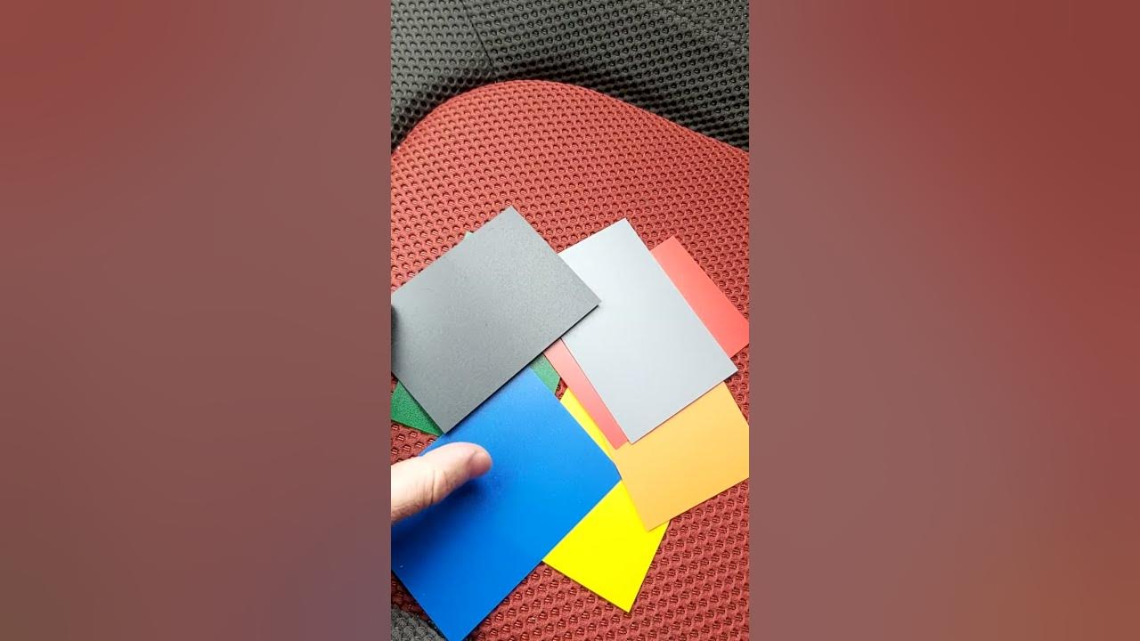 Новый пластик для меловых маркерных ценников - YouTube