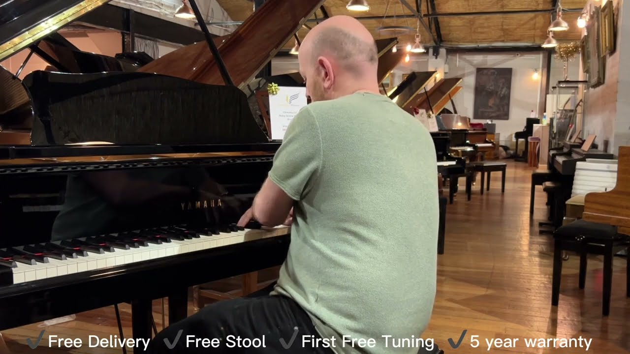 Yamaha C3 Baby Grand Piano Black | Sherwood Phoenix BLACK FRIDAY SALE